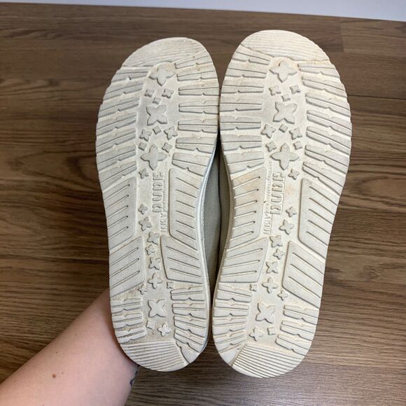 Hey Dude Women's Wendy Grey/beige Size 8 Slip On Comfort - Picture 7 of 9